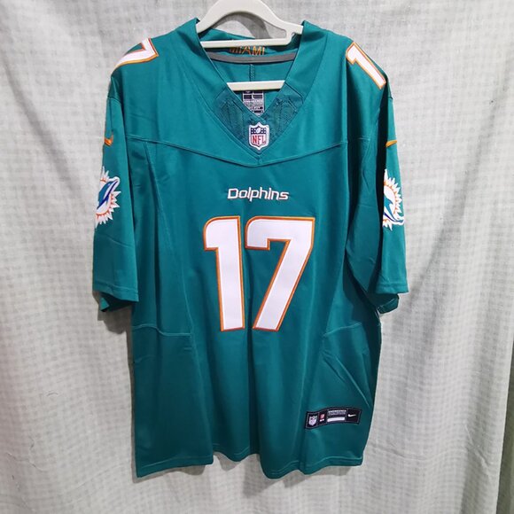 Miami Dolphins No 17 Jaylen Waddle jersey